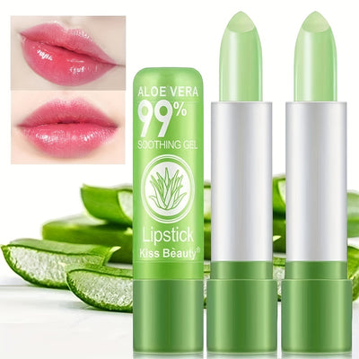 Aloe Vera Color Changing Lipstick (Short Name: "Aloe Vera Magic Lipstick - The mindful luxe